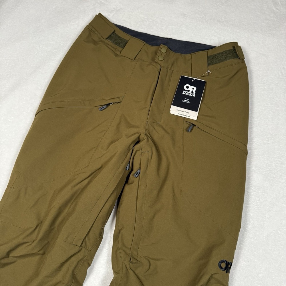 Outdoor Research Snowcrew Loden Men's Snow Pants Tall Ranger Green Medium